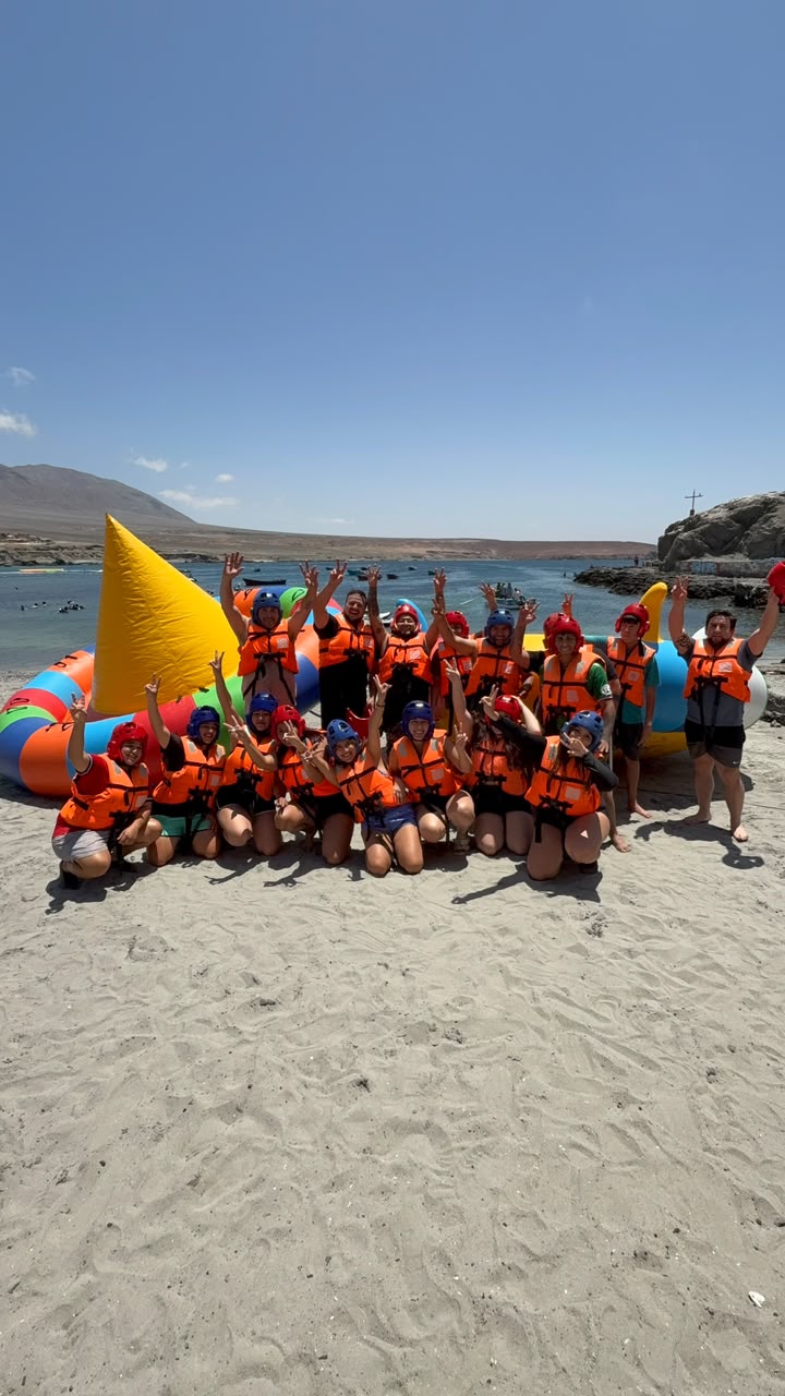 Grupo en Banana Boat